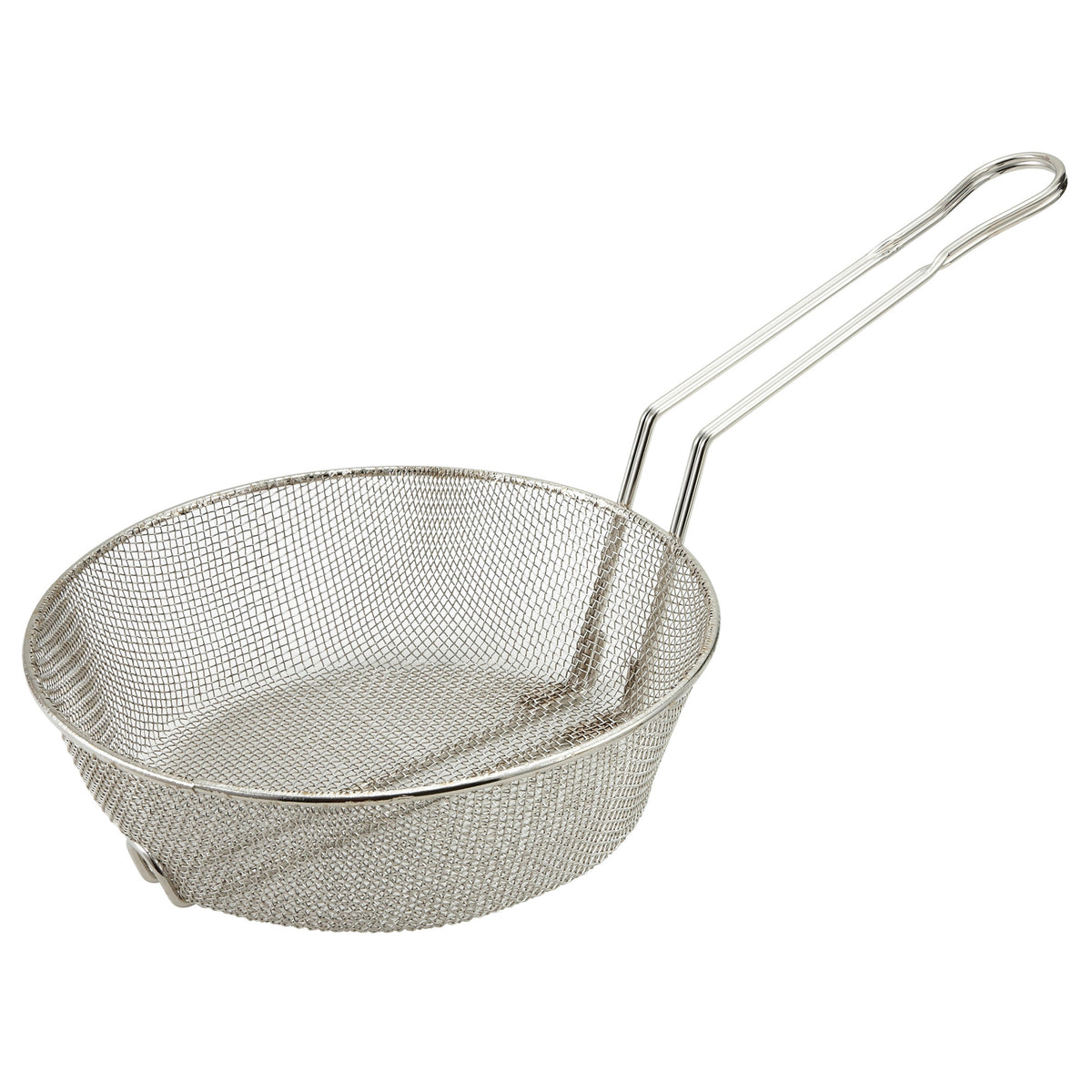 Picture of Winco MSB-10F Nickel Plated Steel Culinary Basket - Fine, 10 in.