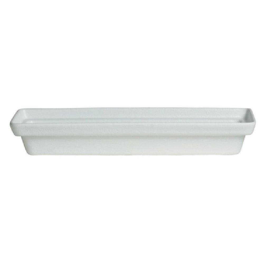 BUD25-MOD- 3.2 qt. Rectangular China Bowl - Mod Finish - 19.69 x 5.91 in. - 2.95 in. Deep - Extra Large