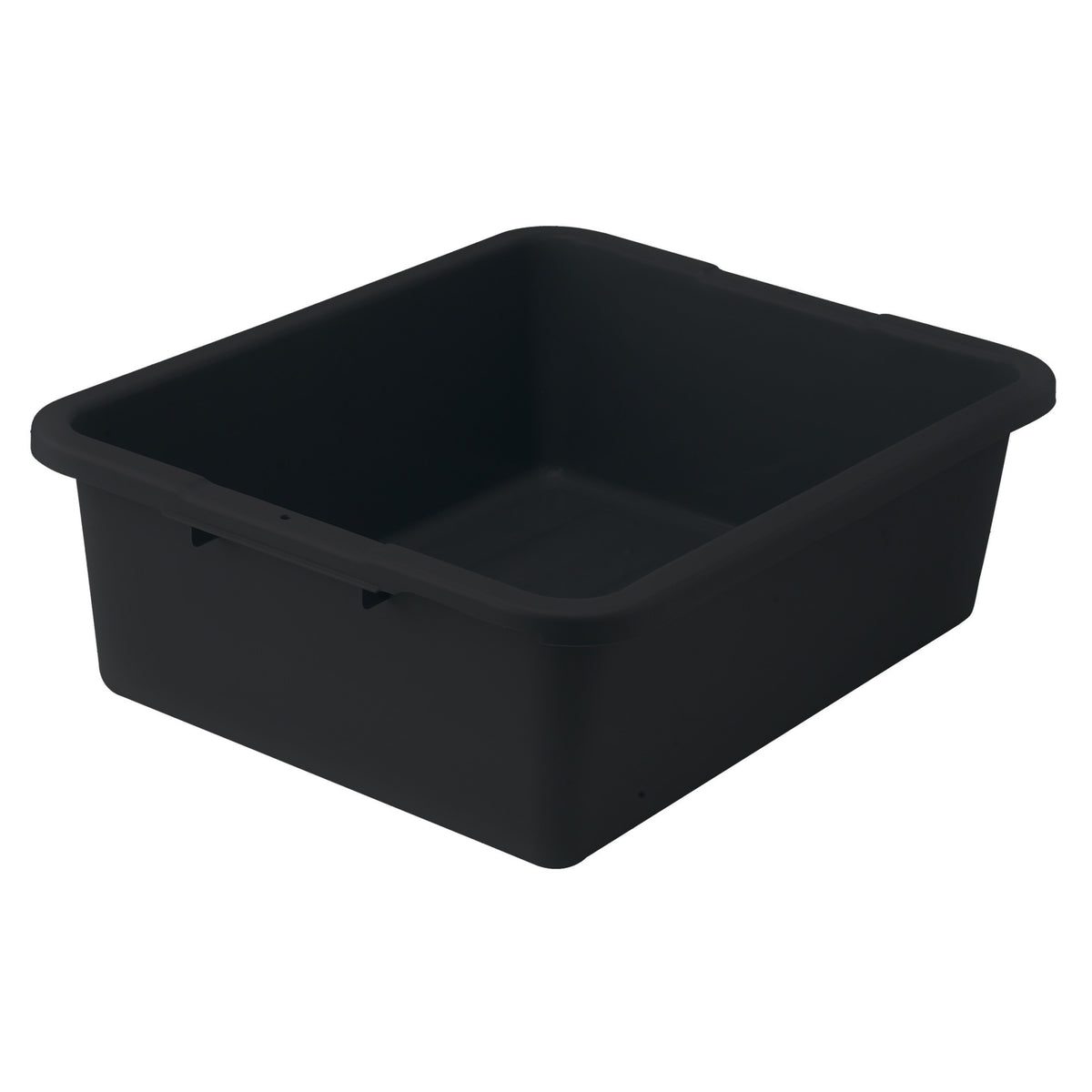 Picture of Winco PLW-7K Heavyweight Polypropylene Dish Box, 7 in. Depth - Black