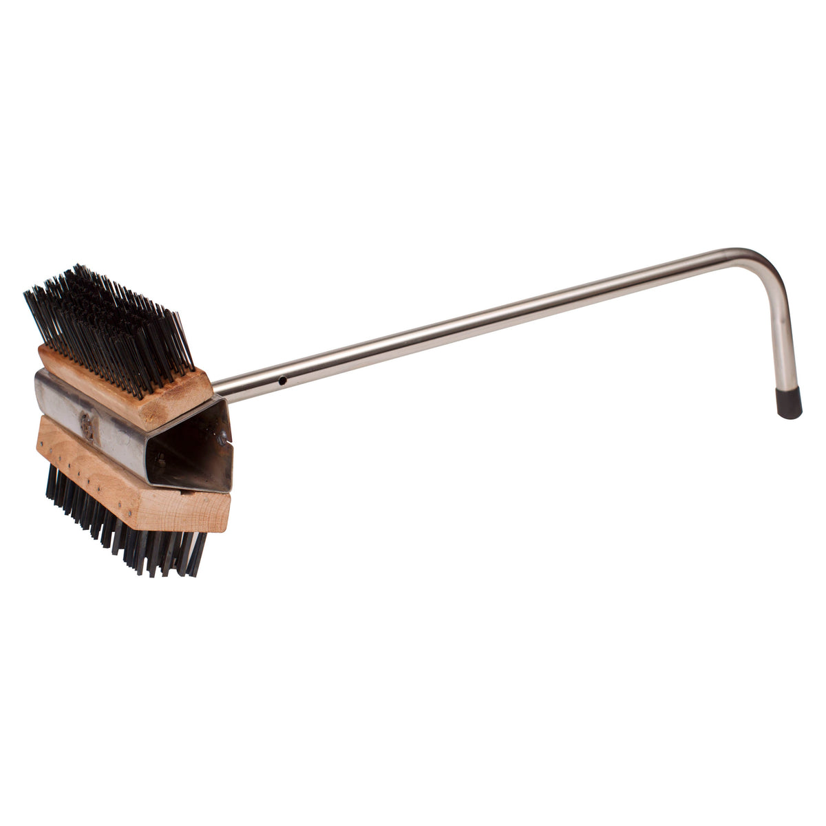 Picture of Winco BR-21 Dual-Head Wire Brush & 20 in. Handle - 26.5 in.