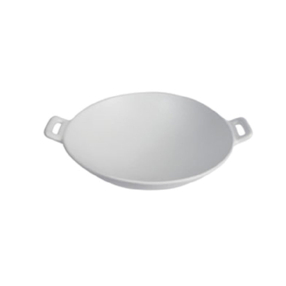 FRW13WW 9.4 qt. Round Wok Bowl - White - 19.5 x 16.15 in. - 5.3 in. Deep - Medium