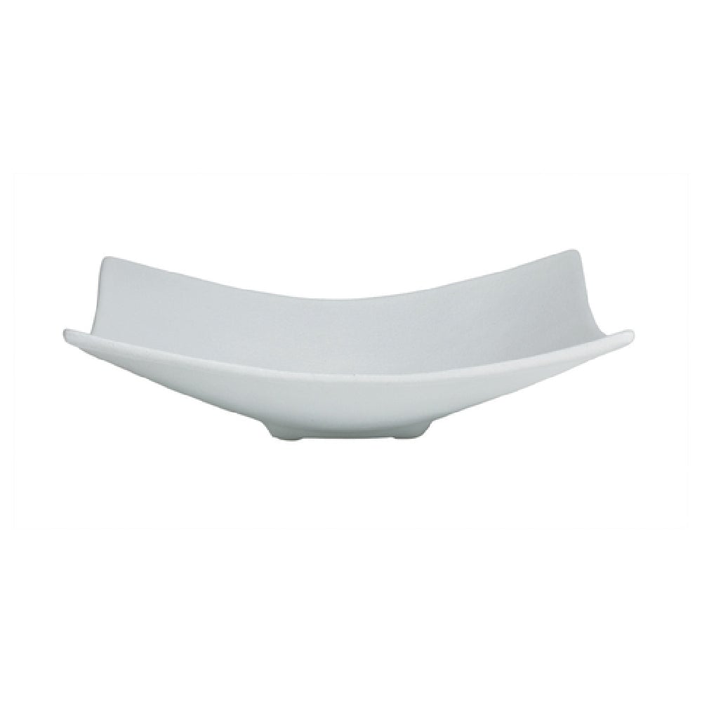 FS000-MOD- 1.2 oz Square Serving Plate - Mod Smooth Finish - 3 in. - 0.5 in. Deep - 2XS