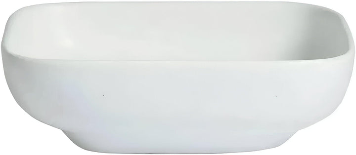 FSD03-MOD-WW 3.7 qt. Square Bowl - White - Mod Smooth Finish - 11.2 in. - 3.7 in. Deep - Medium
