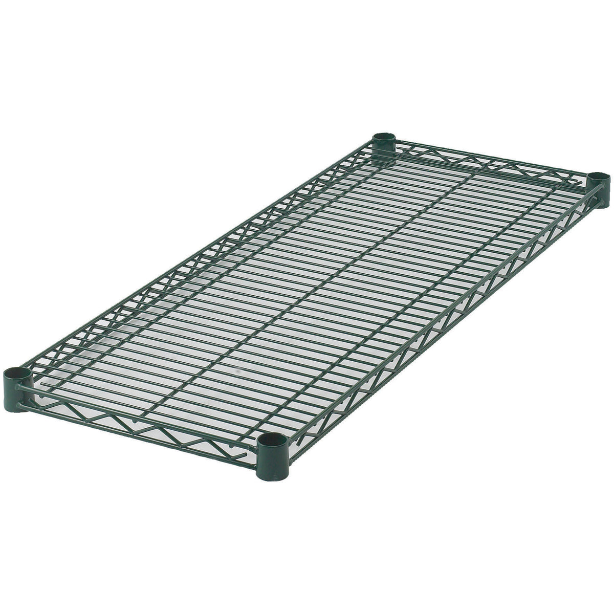 Winco VEX-1824 Epoxy Coated Wire Shelf - 24W x 18D, Green