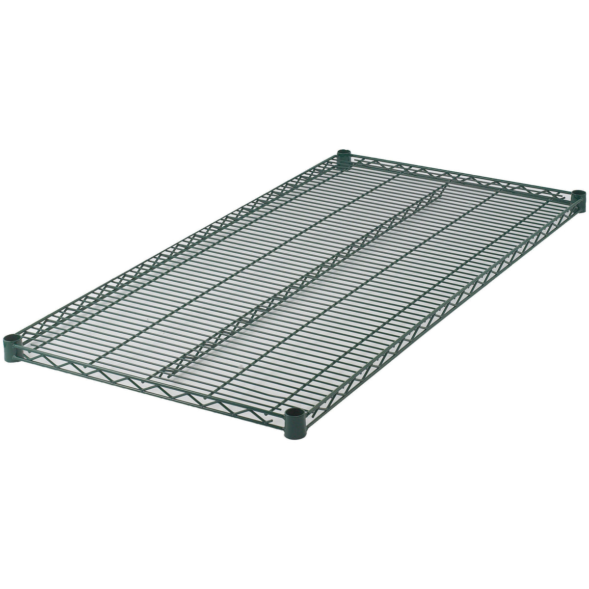 Winco VEX-2442 Epoxy Coated Wire Shelf - 42W x 24D, Green