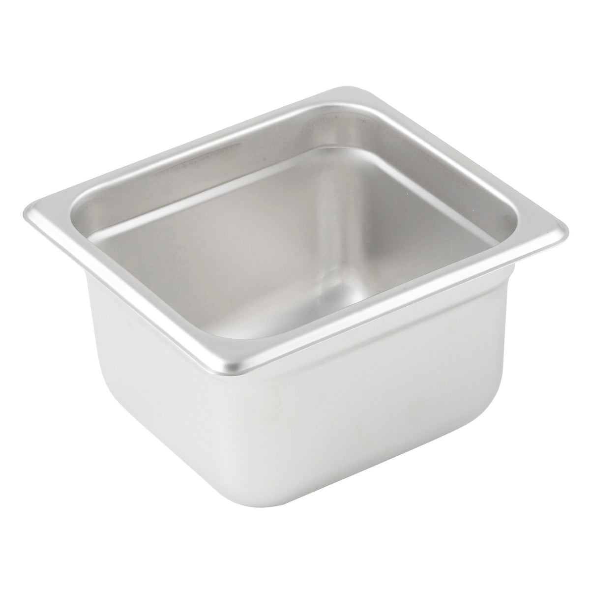 Picture of Winco SPJP-604 Anti-Jam Steam Pan, 23 Gauge - Stainless Steel - 0.17, 4 in.