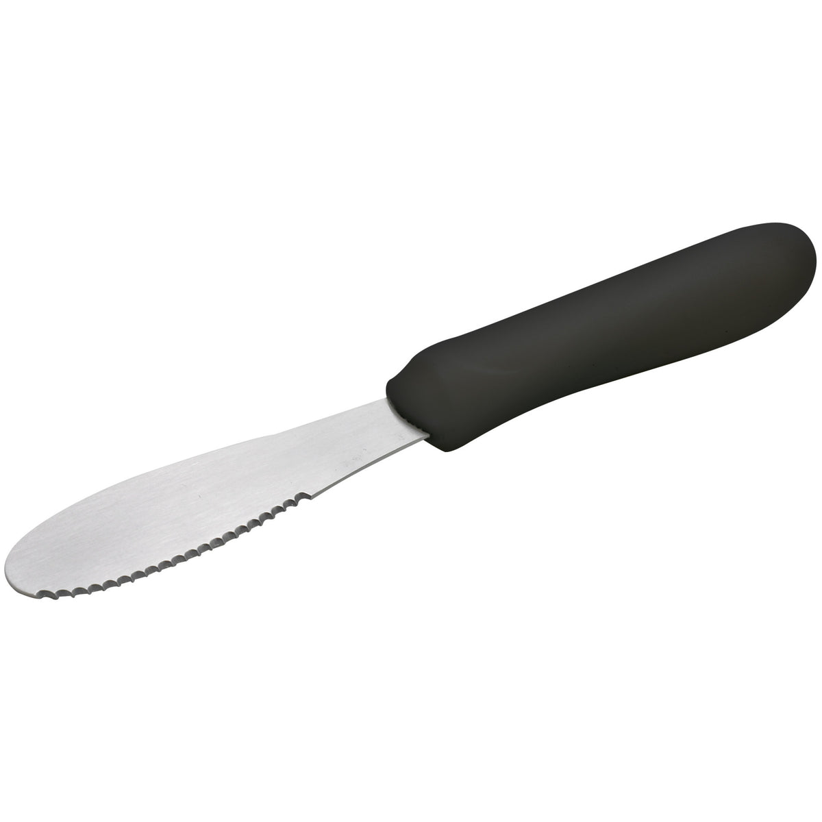 Picture of Winco TKP-31 Sandwich Spreader, Black Polypropylene Handle, 3.63 x 1.25 in. Blade