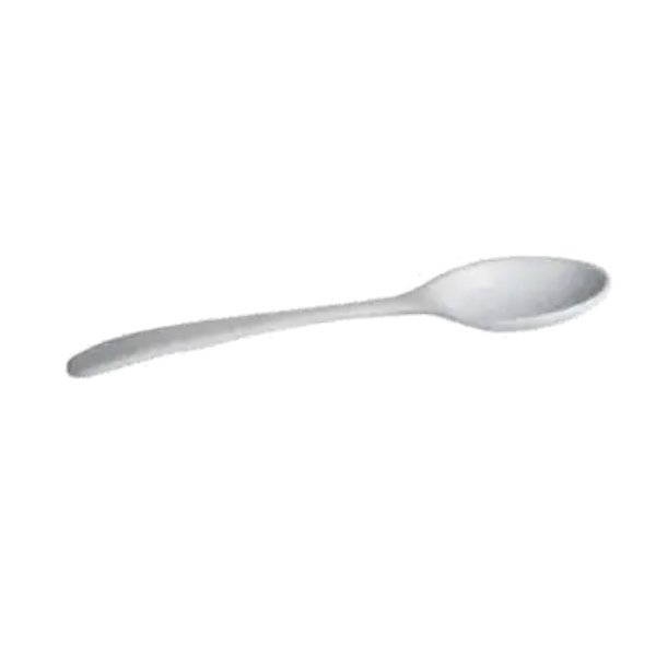 SD015WW 1.35 oz Resin Coated Aluminum Server Spoon - White