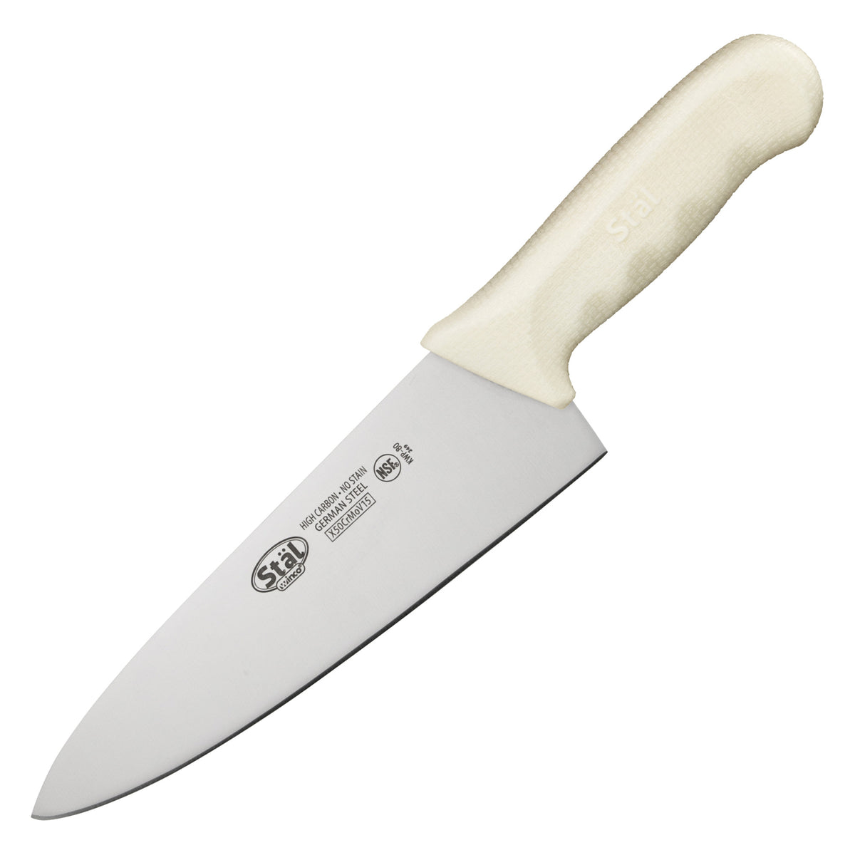 Picture of Winco KWP-80 Stal 8 in. Chefs Knife