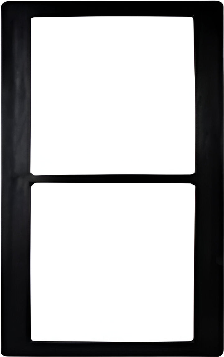 T0A2 20.82 x 12.75 in. Resin Coated Aluminum Single Tile with Two Square Openings to Fits for IS015 & IS025 & IS035 - Classic Finish