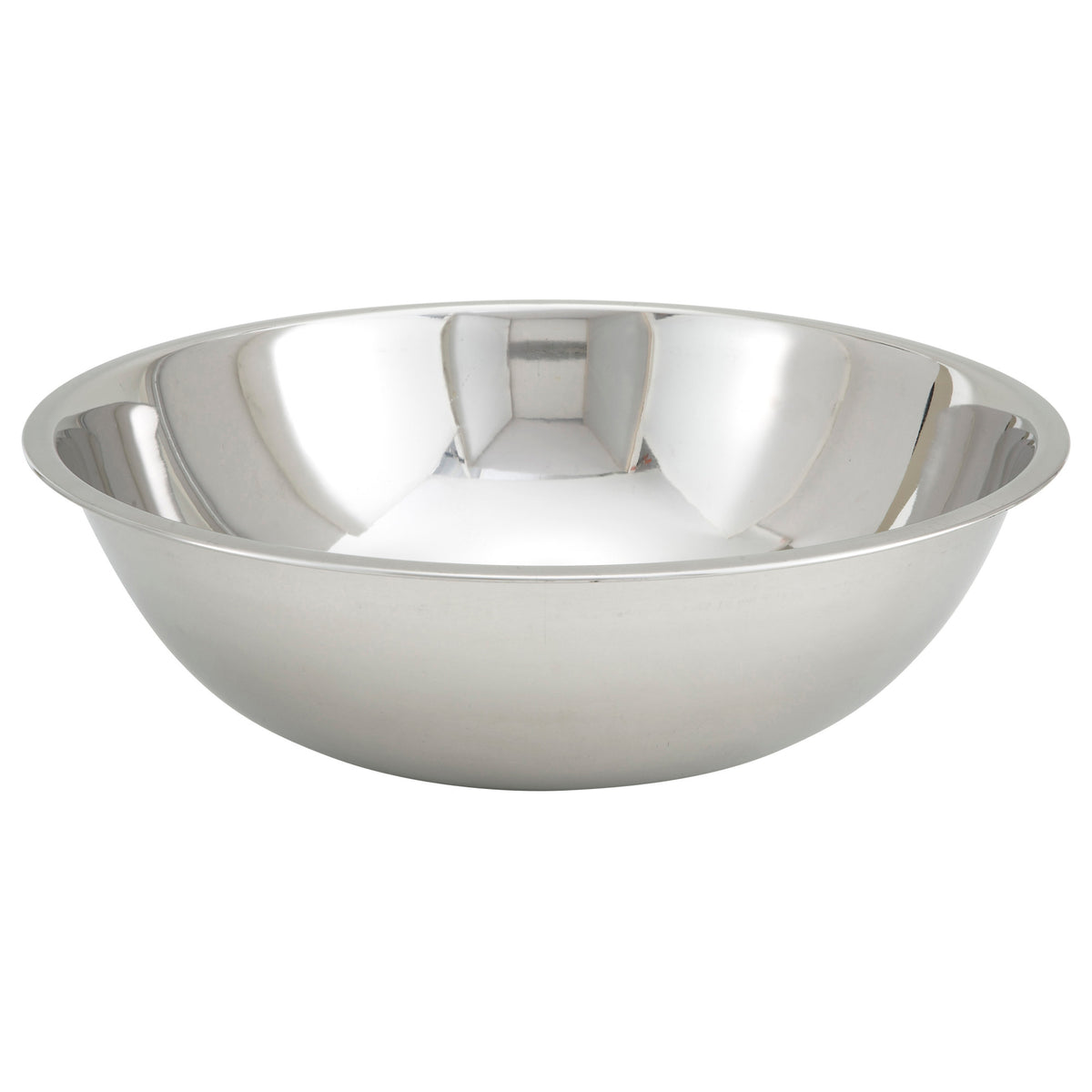 Picture of Winco MXBT-1300Q All-Purpose True Capacity Mixing Bowl, Stainless Steel - 13 qt.