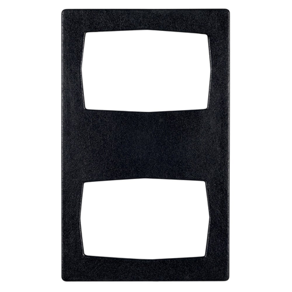 T0A21-MOD- 20.82 x 12.75 in. Resin Coated Aluminum Single Tile with 2 Rectangular Openings to Fit for TPUD02 - Mod Finish
