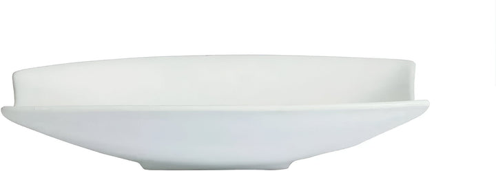 FUL04-MOD-WW 4.2 qt. Rectangular Fruit Bowl with Lip - White - Mod Smooth Finish - 21 x 12 in. - 4.7 in. Deep - Large