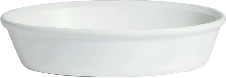 CO004-MOD-WW 1.8 qt. Oval Casserole Dish 4 - White - Mod Smooth Finish - 12 x 8.2 in. - 3 in. Deep