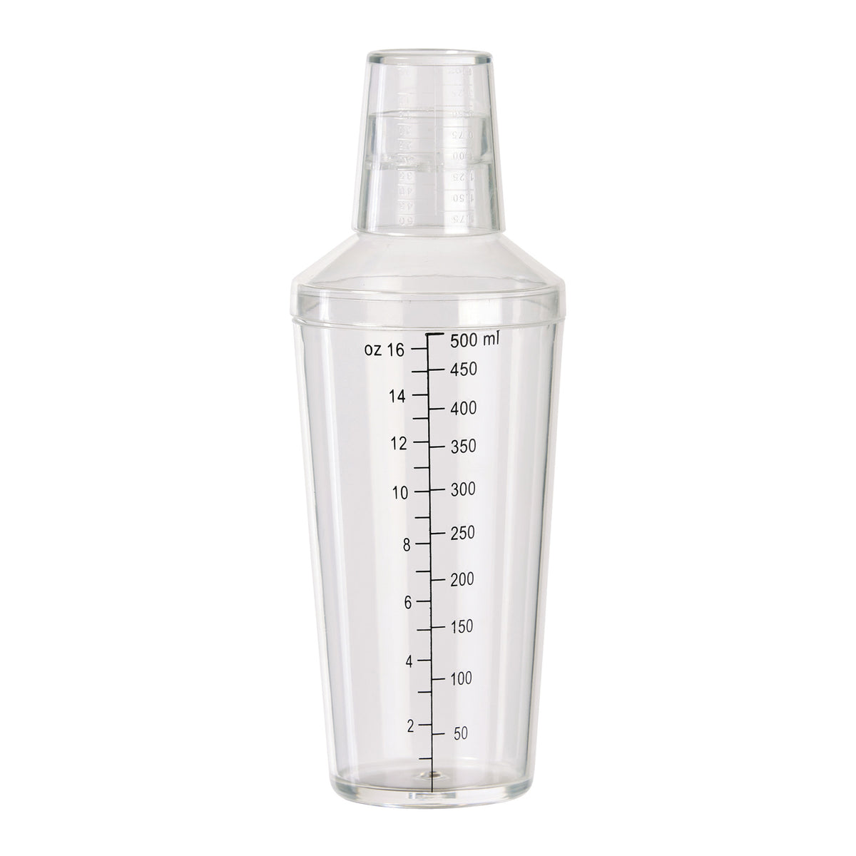 Picture of Winco BS-16PC 16 oz Clear Plastic Shaker Set