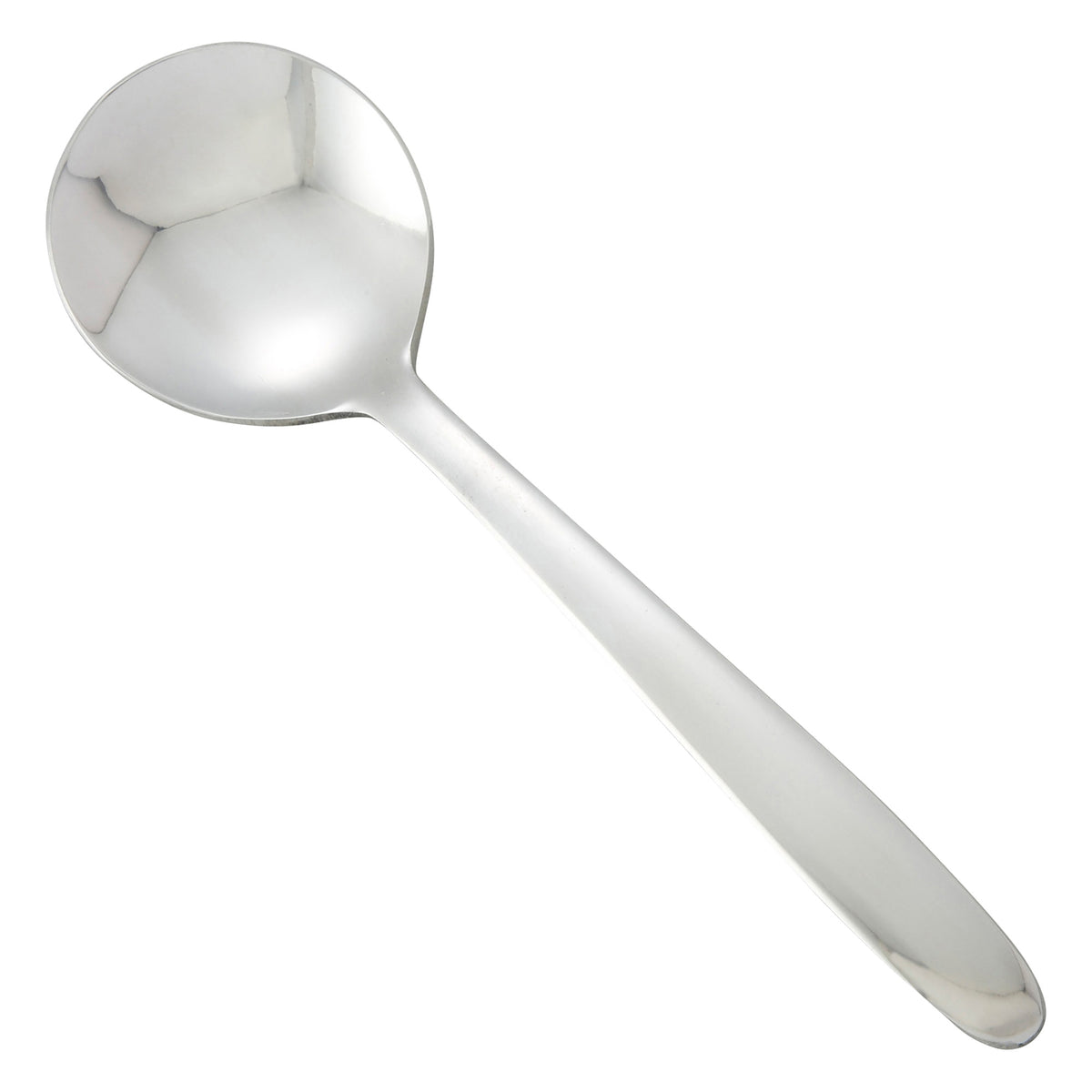 Picture of Winco 0019-04 Flute Bouillon Spoon, 18-0 Heavyweight