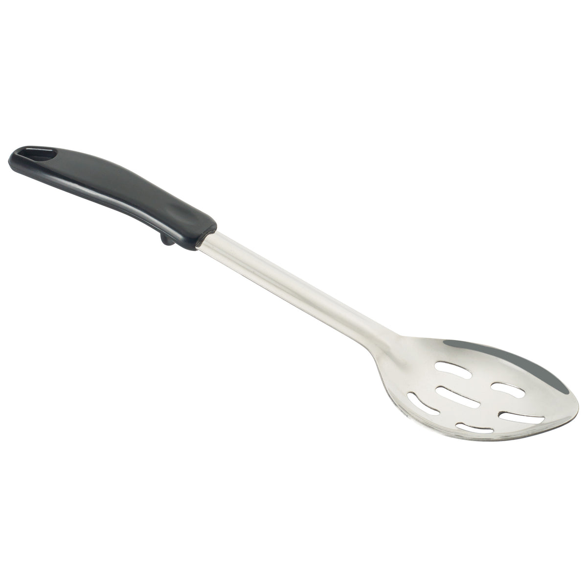 Picture of Winco BHSP-13 Basting Spoon with Stop-Hook Polypropylene Handle - Slotted, 13 in.
