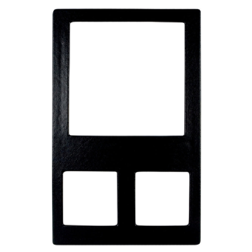 T0A8-MOD- 20.82 x 12.75 in. Resin Coated Aluminum Single Tile with Three Square Openings to Fit for BSD11 & BSD15 - Mod Finish