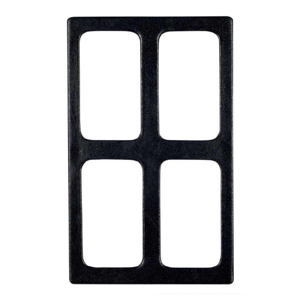 T0B20-MOD- 21.69 x 13.25 in. Resin Coated Aluminum Single Tile with 4 Rectangular Openings to Fit for BUD23 & TPUD43 - Mod Finish