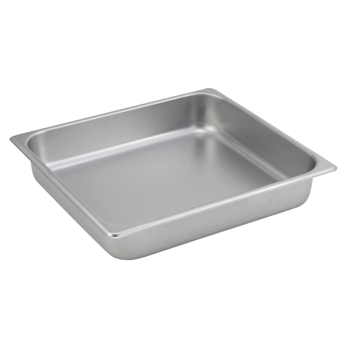 Picture of Winco SPTT2 Straight-Sided Steam Pan, 25 Gauge - Stainless Steel - 2.5 in.