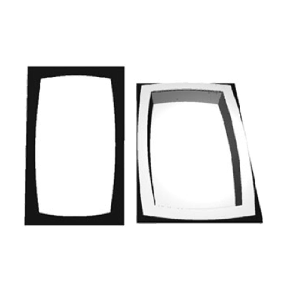 T0B23MC 21.69 x 13.25 in. Resin Coated Aluminum Single Tile with 1 Rectangular Opening to Fits for TPUD15 & TPUD16 - Mocha