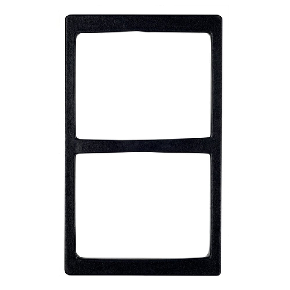 T0B24-MOD- 21.69 x 13.25 in. Resin Coated Aluminum Single Tile with 2 Rectangular Openings to Fit for TPUD25 & TPUD35 - Mod Finish