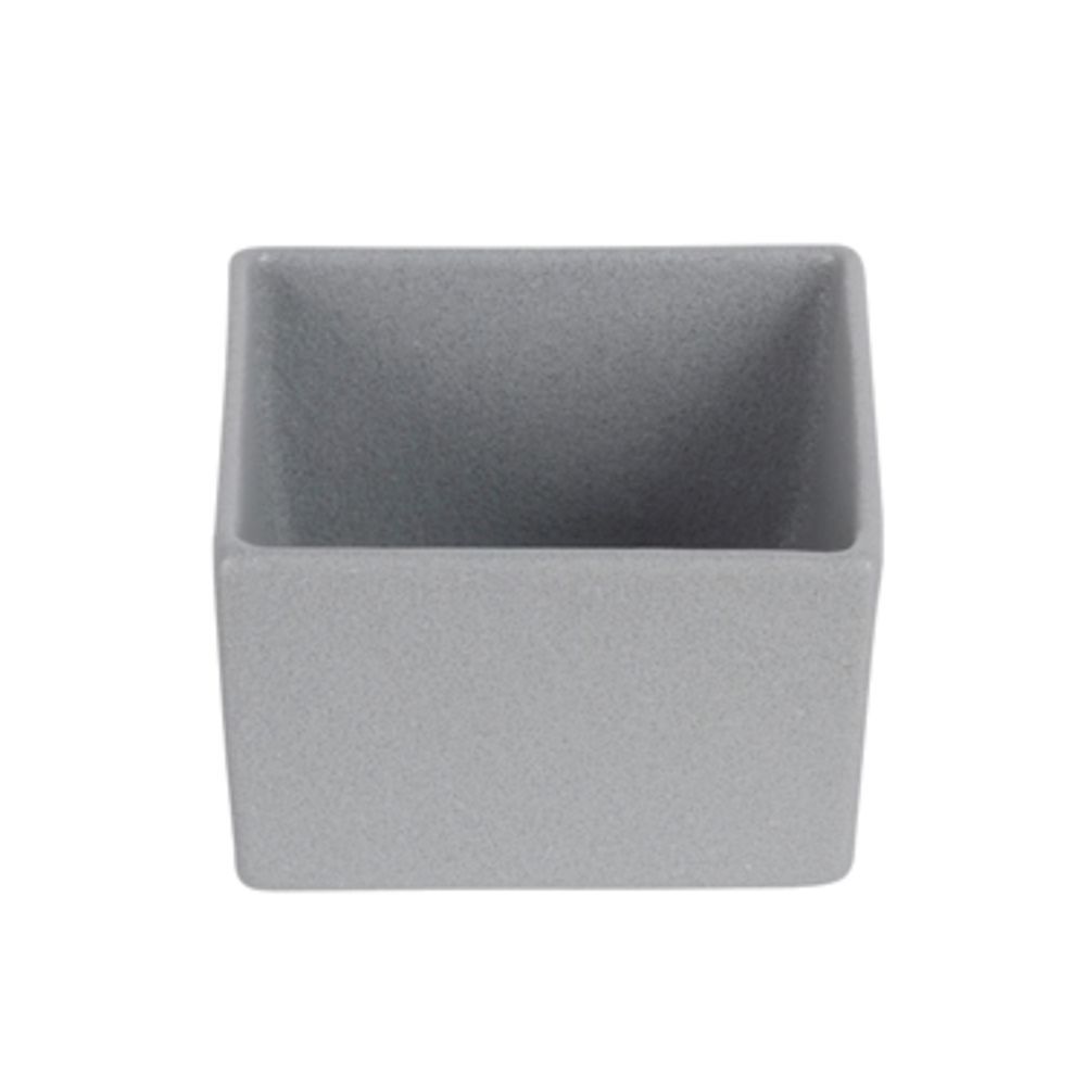 COMP01WG 25.4 oz Square Straight Sided Salad Bowl - Willow Green - Classic Finish - 5 in. - 3 in. Deep