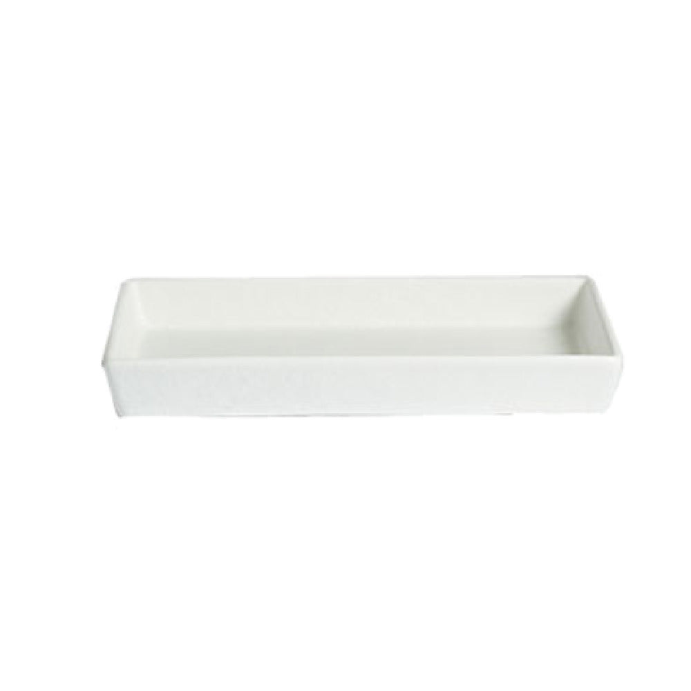 COMP10 2 qt. Rectangular Straight Sided Salad Bowl - Classic Finish - 12.79 x 10.43 in. - 1.5 in. Deep