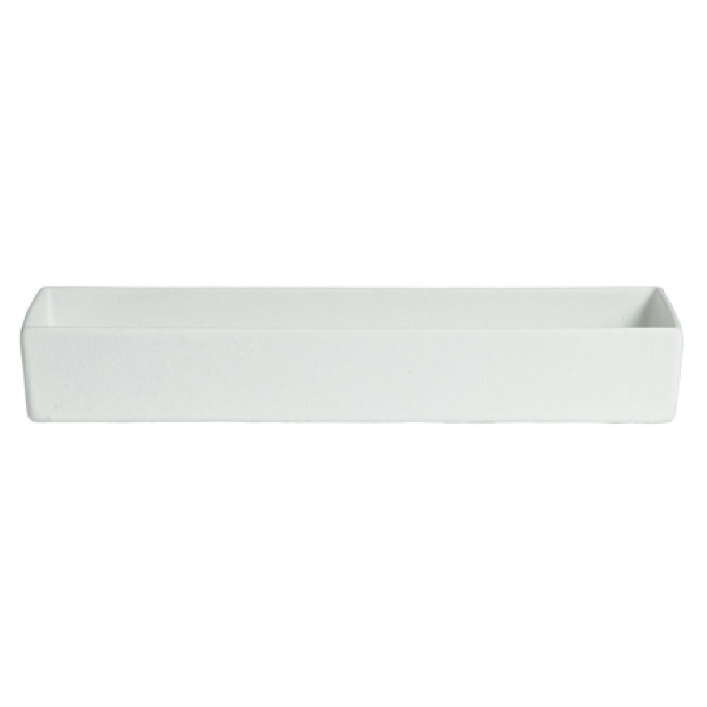 COMP17-MOD- 6.3 qt. Rectangular Straight Sided Salad Bowl - Mod Finish - 19.25 x 11.5 in. - 2.5 in. Deep