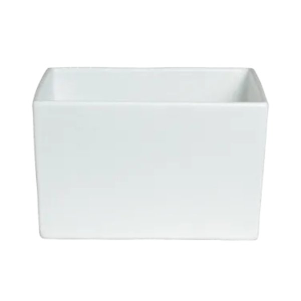 COMP18 7.9 qt. Square Straight Sided Salad Bowl - 10 in. - 6 in. Deep