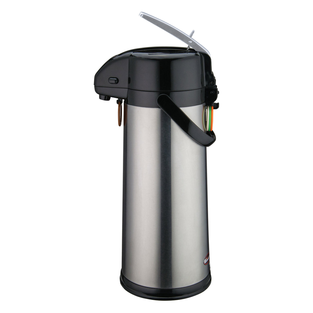 Picture of Winco AP-835 Glass Lined Airpot with Lever Top, Stainless Steel Body - 3 Liter