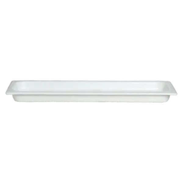 IH2-42YW 1.5 qt. Rectangular Half Size Long Food Pan 2-4 - Yellow - 20.87 x 6.3 in. - 1.57 in. Deep