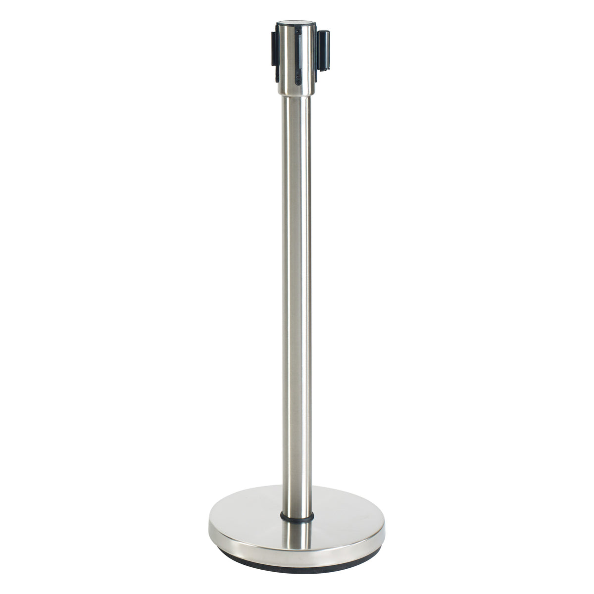 Picture of Winco CGS-38S Stanchion Post with Retractable Belt - Stainless Steel