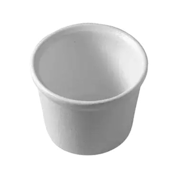 IR013MC 1.1 qt. Resin Coated Aluminum Dressing Insert - Mocha - 5.9 in. - 4.5 in. Deep