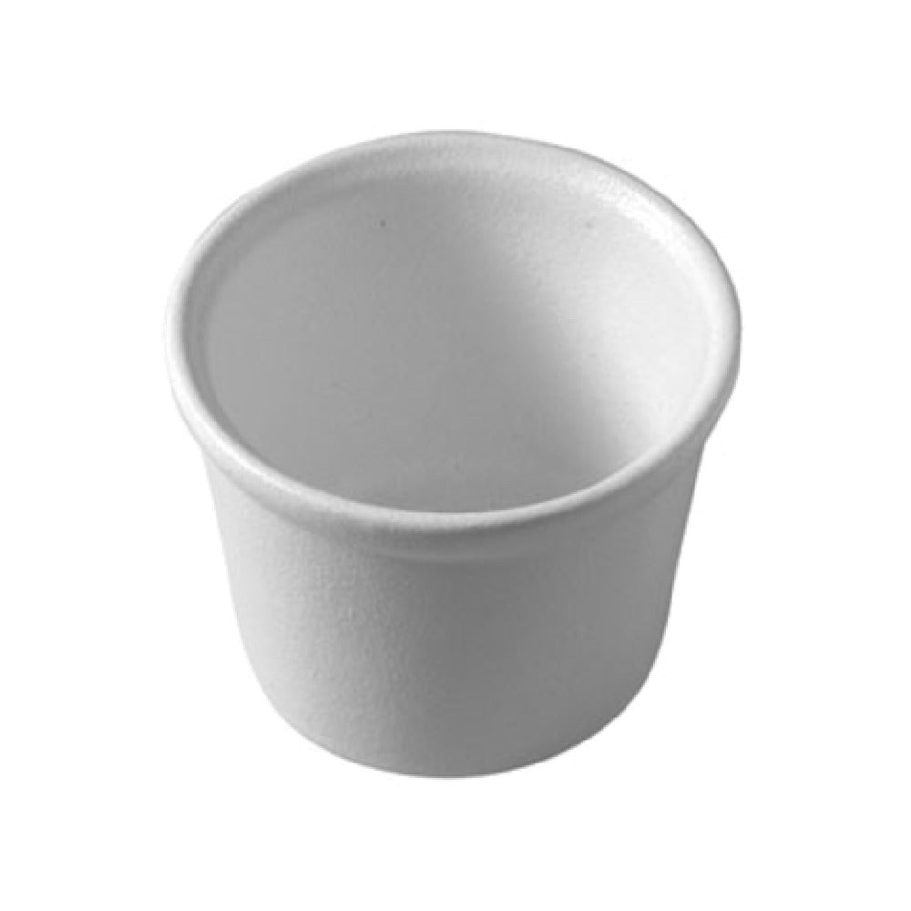 IR014G 1.6 qt. Round Dressing Insert - Gray - 5.9 in. - 5.9 in. Deep
