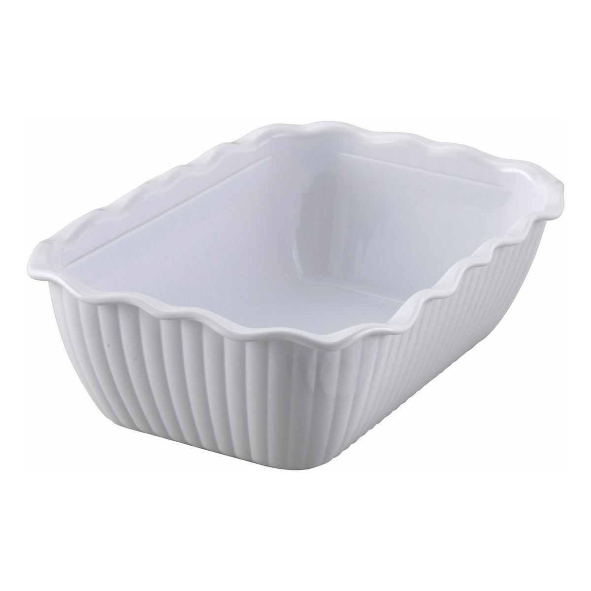Picture of Winco CRK-10W Deli Crock - 10 x 7 x 3 in., White