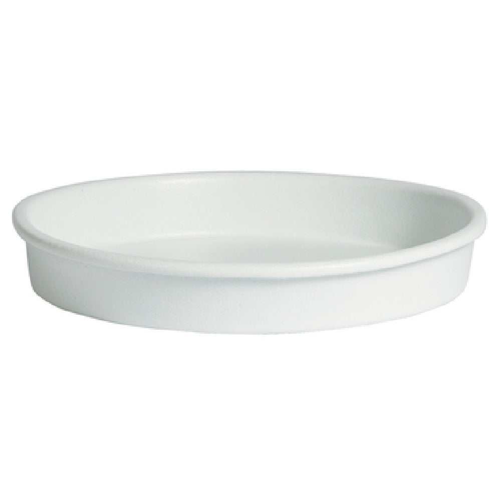 IR101-MOD- 4.9 qt. Round Food Pan Insert - Mod Finish - 14.76 in. - 2.17 in. Deep