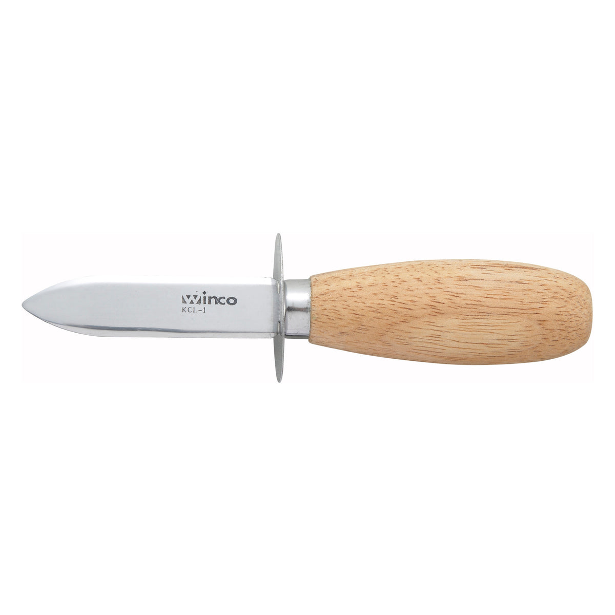 Picture of Winco KCL-1 2.75 in. Blade Oyster & Clam Knife, Wooden Handle