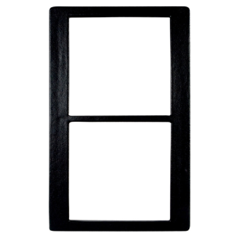 T0B2-MOD- 21.69 x 13.25 in. Resin Coated Aluminum Single Tile with Two Square Openings to Fit for IS015 & IS025 & IS035 - Mod Finish