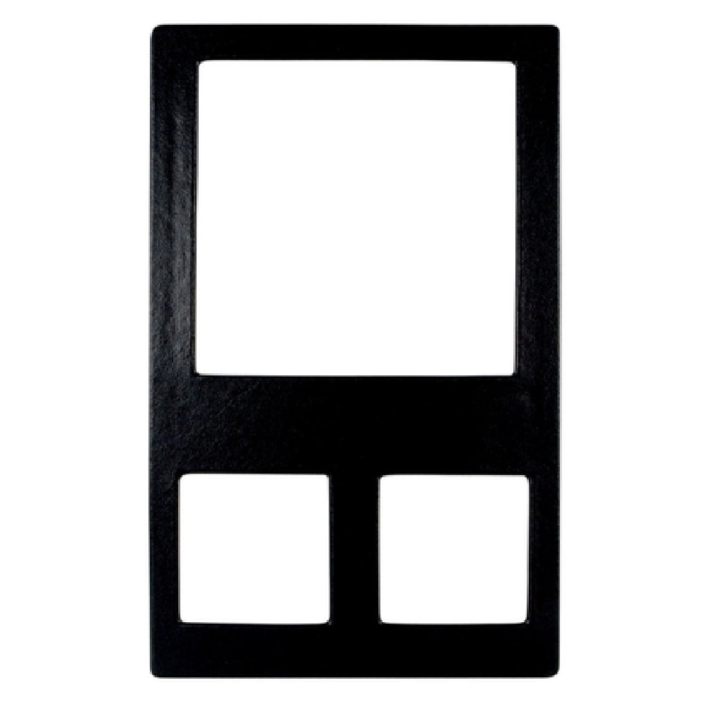T0B8-MOD- 21.69 x 13.25 in. Resin Coated Aluminum Single Tile with Three Square Openings to Fit for BSD11 & BSD14 - Mod Finish