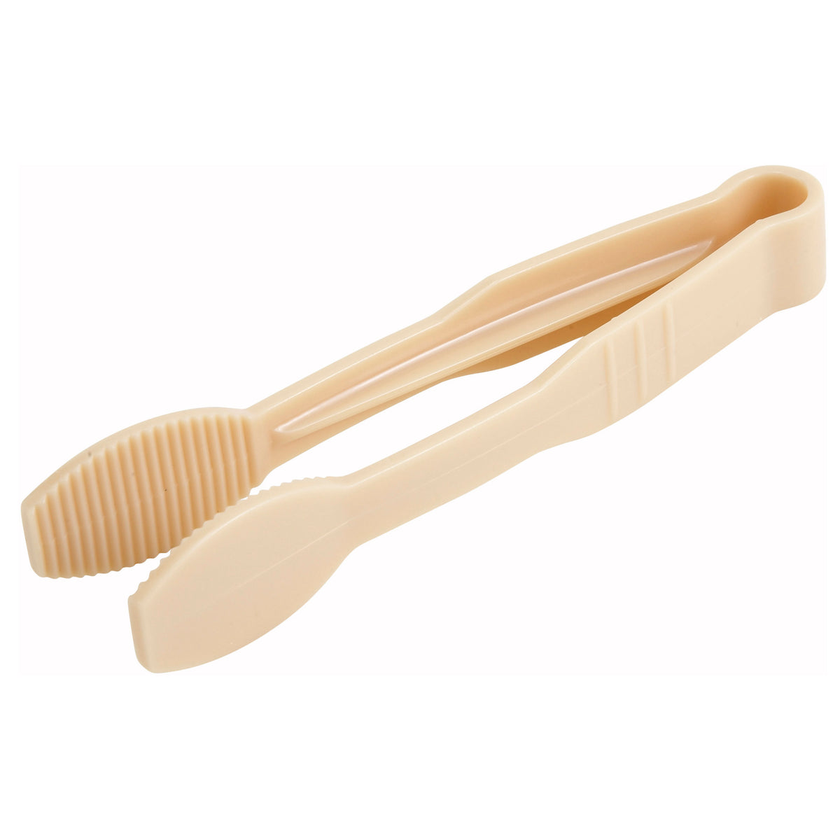 Picture of Winco PUTF-6B 6 in. Flat Tongs, Polycarbonate - Beige