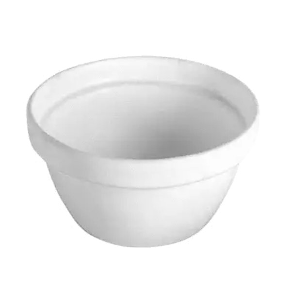 TFRD23S 2.5 qt. Miami Round Bowl to Fit Tile 7 - Sand - 8.5 in. - 5.25 in. Deep - Medium