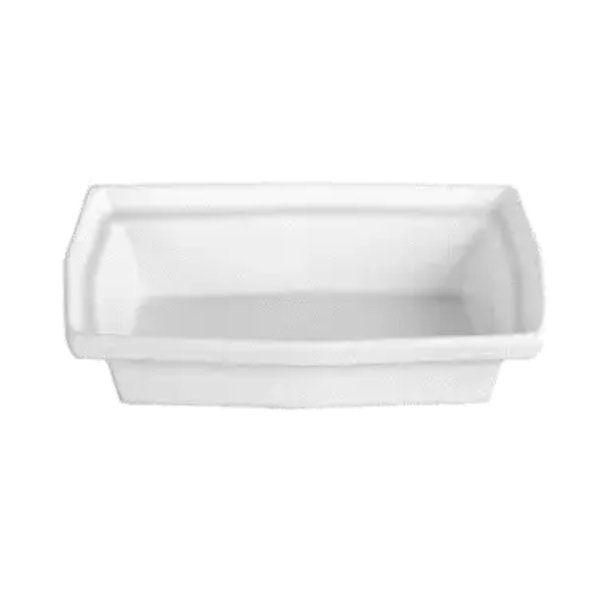 TPUD02LV 1.1 qt. Rectangular Platter to Fit Tile 21 - Lavender - 10 x 6.5 in. - 2.3 in. Deep - Small