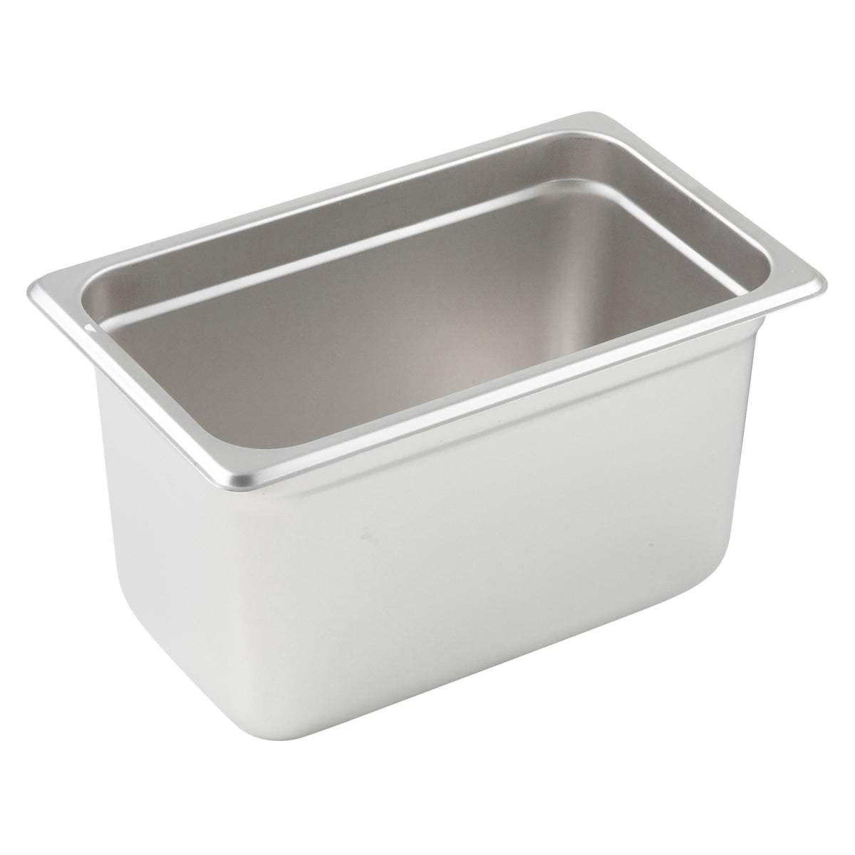 Picture of Winco SPJM-406 Anti-Jam Steam Pan Size, 24 Gauge - Stainless Steel - 0.25 Size, 6 in.