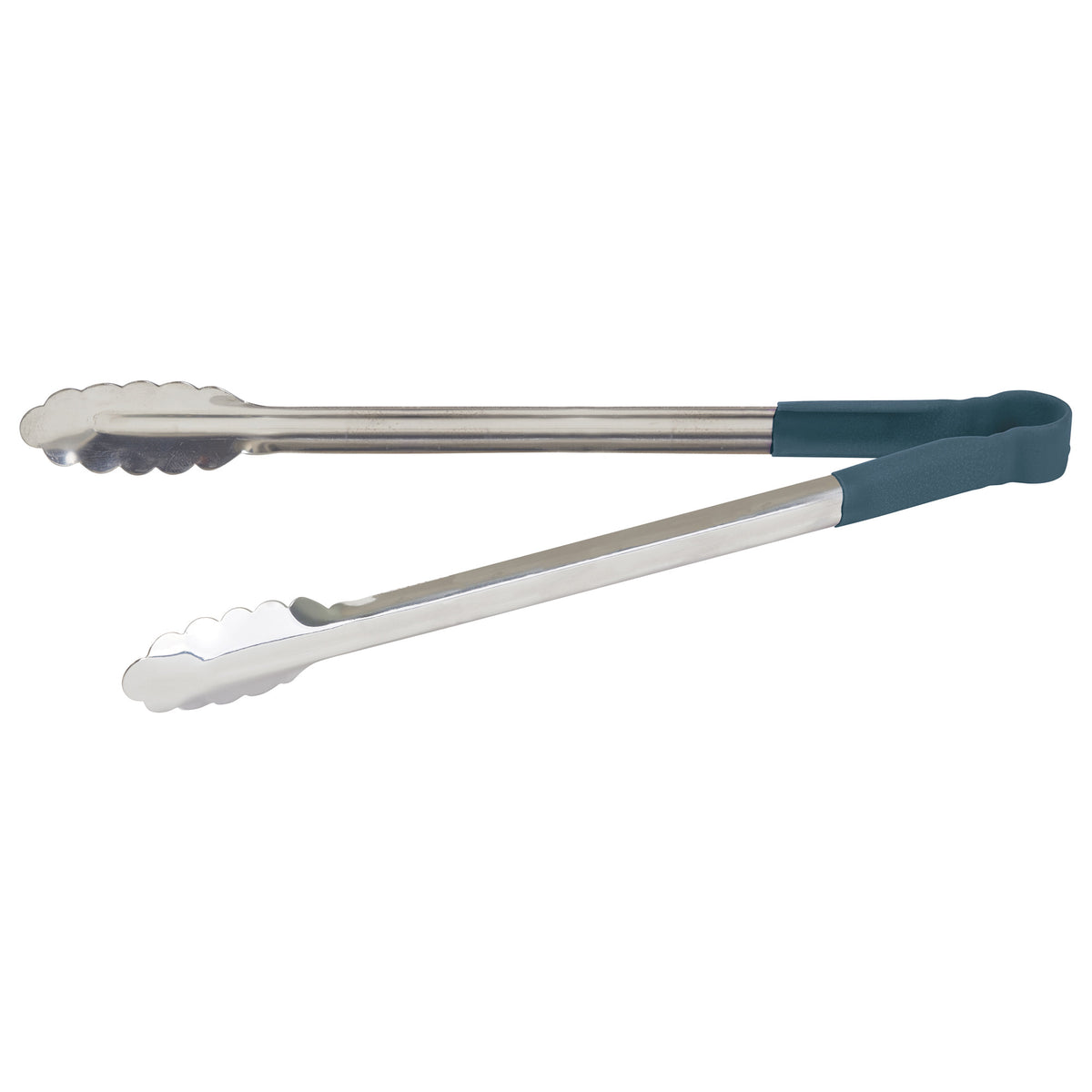 Picture of Winco UTPH-16B Heat Resistant Heavy-Duty Utility Tongs with Polypropylene Handle - 16 in., Blue