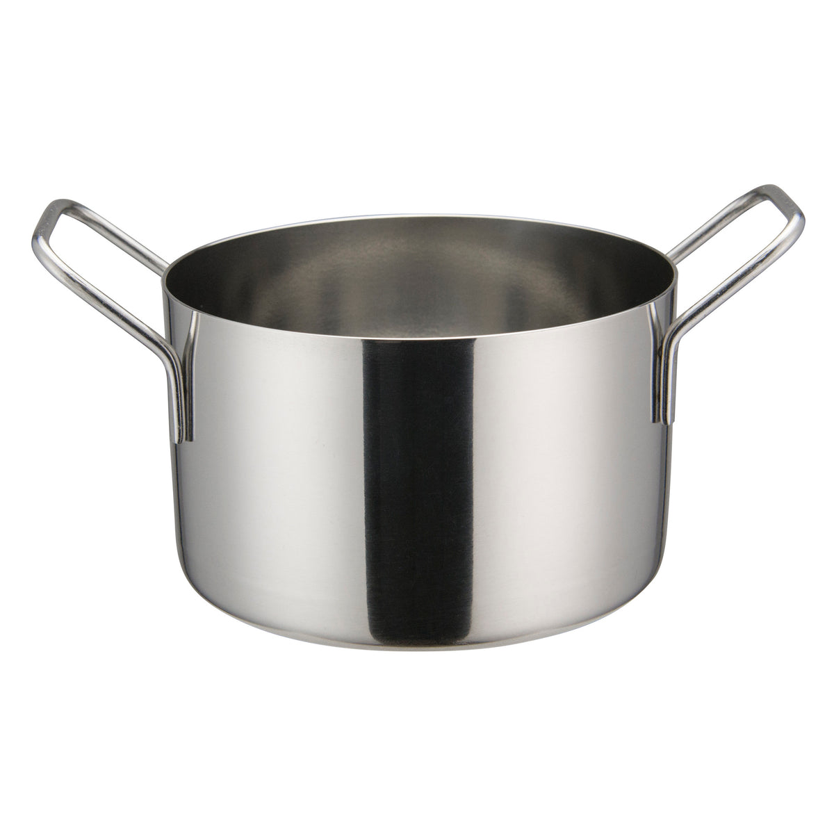 Picture of Winco DCWE-105S Mini Casserole, Stainless Steel - 4.75 x 3 in.