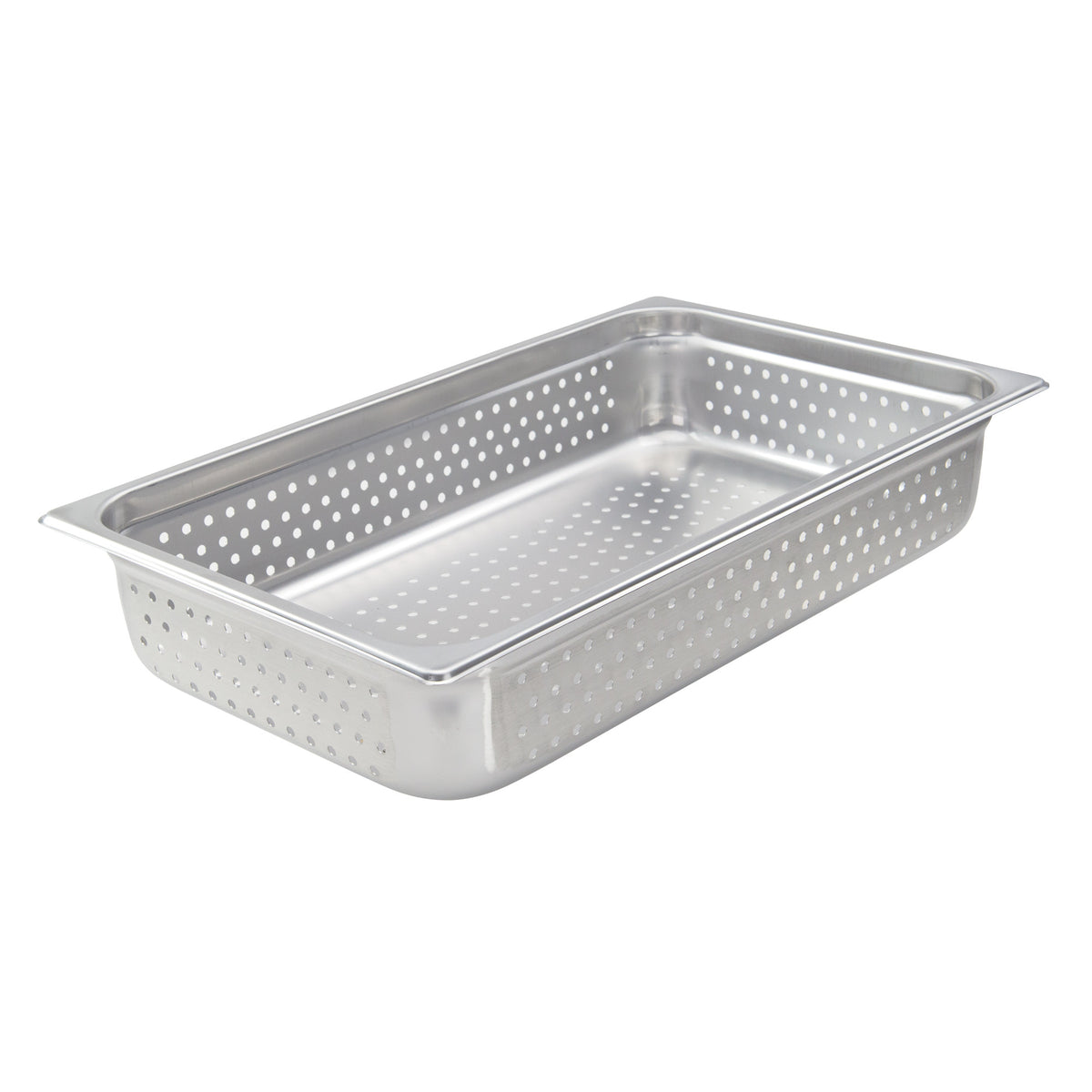 Picture of Winco SPJH-104PF Perforated Steam Pan, 22 Gauge - Stainless Steel - Full Size
