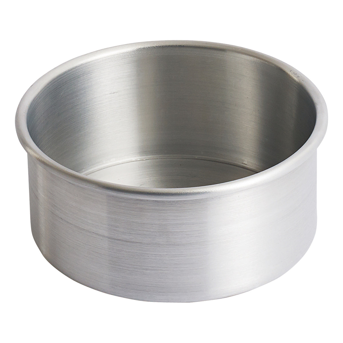 Picture of Winco ACP-063 Round Layer Cake Pan, Aluminum - 6 in. Dia. x 3 in.