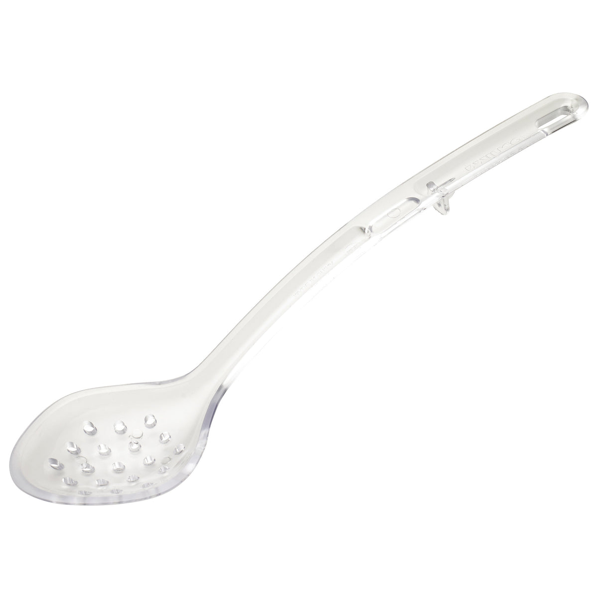 Picture of Winco CVPS-13C Curv Dual Spout Serving Spoon, Clear - 13 in.