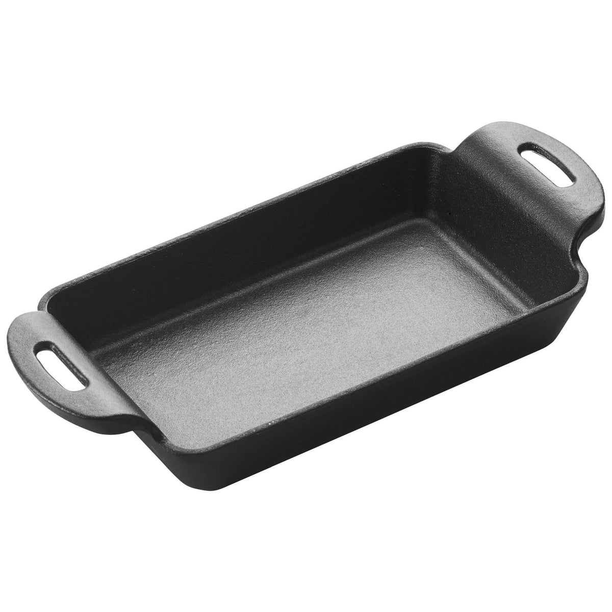 Picture of Winco CASM-7RT 7 x 4.75 in. Fireiron Mini Cast Iron 14 oz Rectangular Server